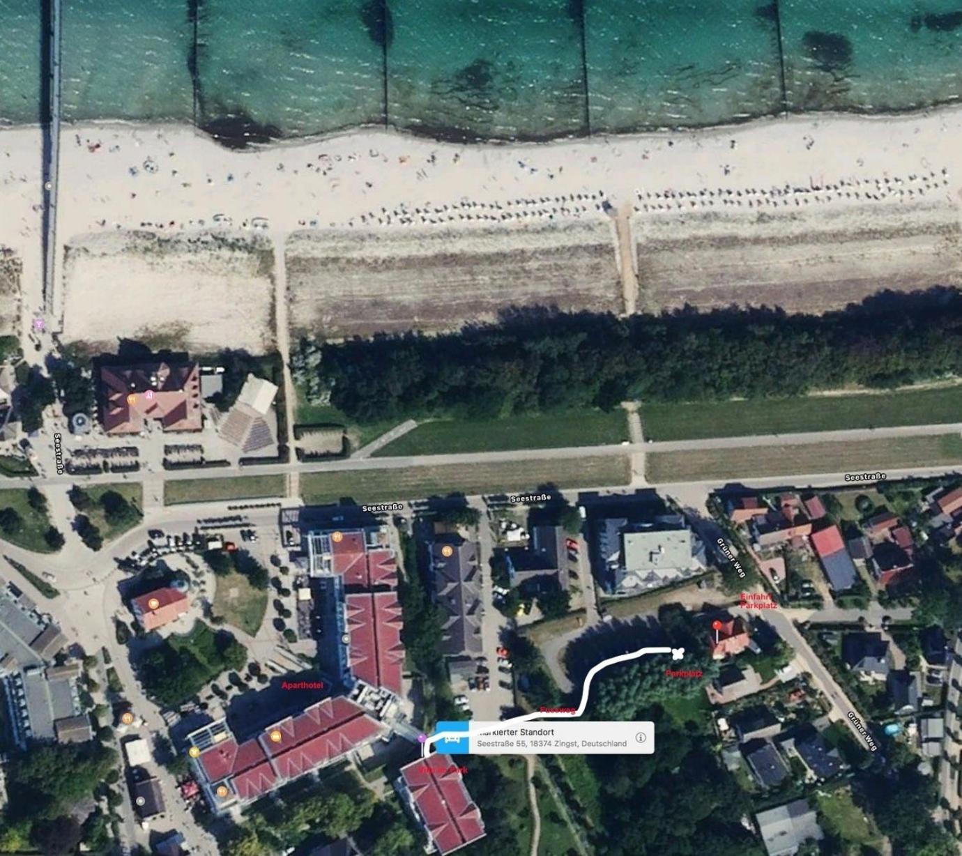 Am Kurhaus 508 - Ostsee-Lug, Pp Am Bernsteinhaus Zingst Dış mekan fotoğraf